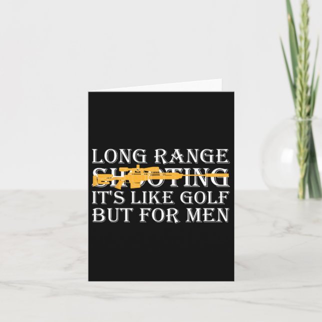 Långdistansstötning Det är som Golf men För manar  Kort (Framsida)