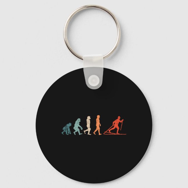 Längdskidåkning Evolution Xc skidåkning outfit Rol Nyckelring (Framsida)