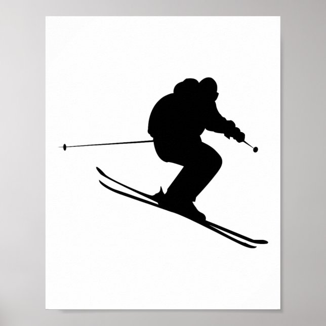 Längdskidåkning Skidor  Poster (Framsidan)