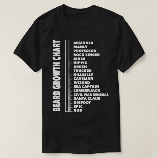 Längdslinjalen för manarnas skåltillväxt Roligt fö T Shirt (Design framsida)