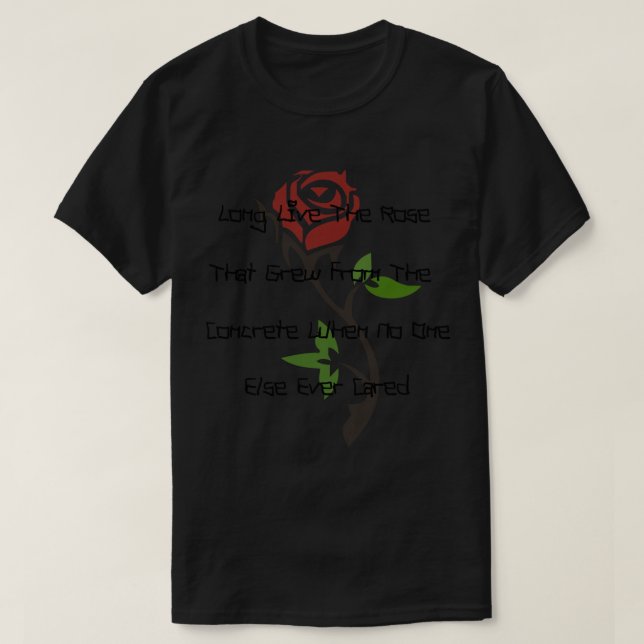 Länge bo Ro som kom från betongvivlet T Shirt (Design framsida)