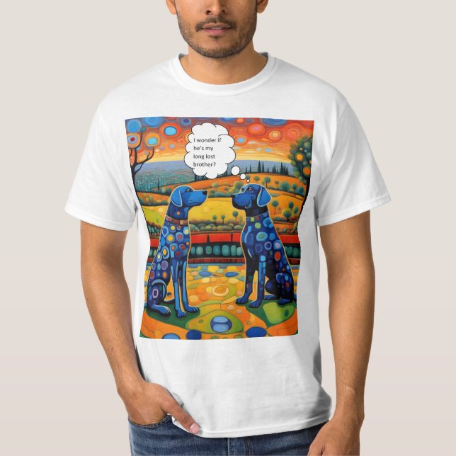 Länge förlorade bror t shirt (Framsida)