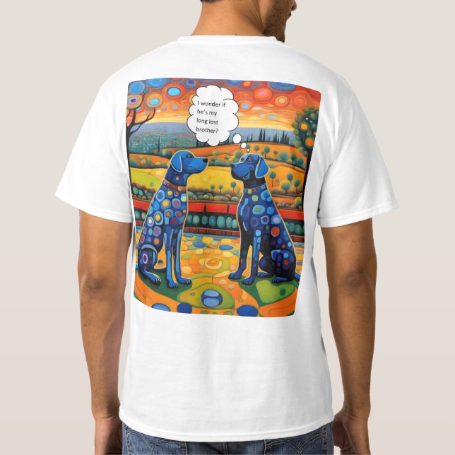 Länge förlorade bror t shirt (Baksida)