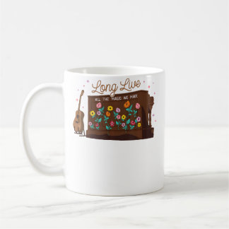 Länge Leve All Magi Vi Gjorde Eror Piano Kaffemugg