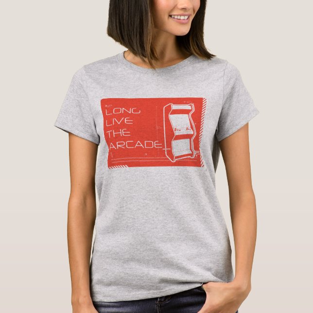 Länge leve Arcade T Shirt (Framsida)