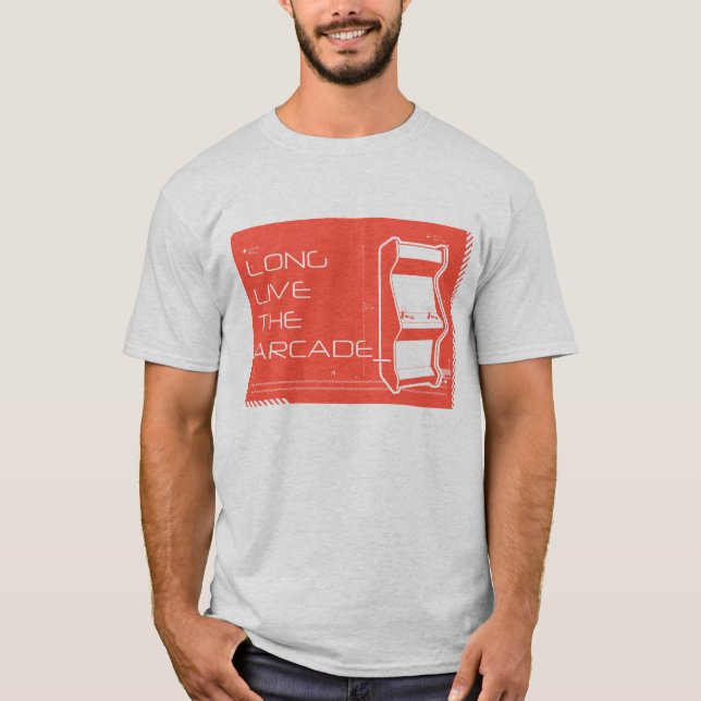 Länge leve Arcade T Shirt (Framsida)