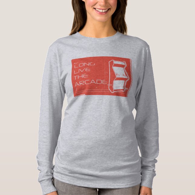 Länge leve Arcade T Shirt (Framsida)