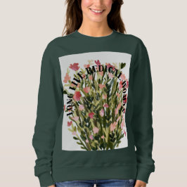 Länge leve de radikala kvinnorna - Blommigt femini T Shirt