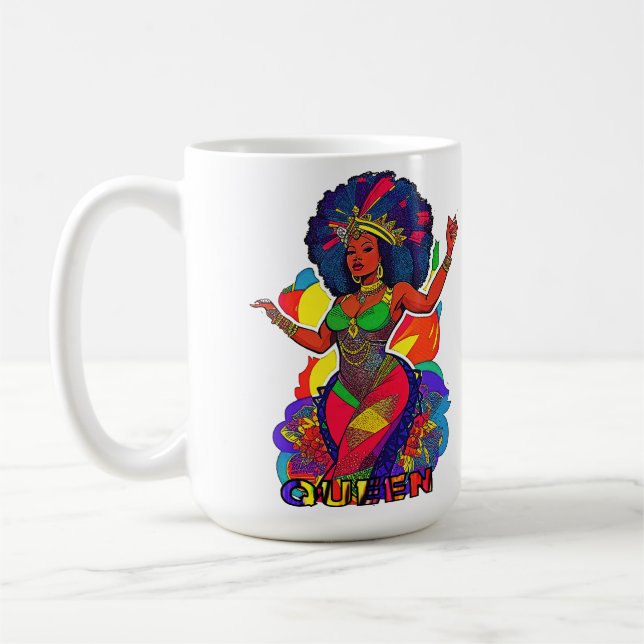 Länge leve Galaxys drottning Kaffemugg (Vänster)