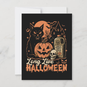 Länge Leve Halloween Vykort