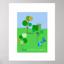 Länge leve kaninerna, Parkdag Poster