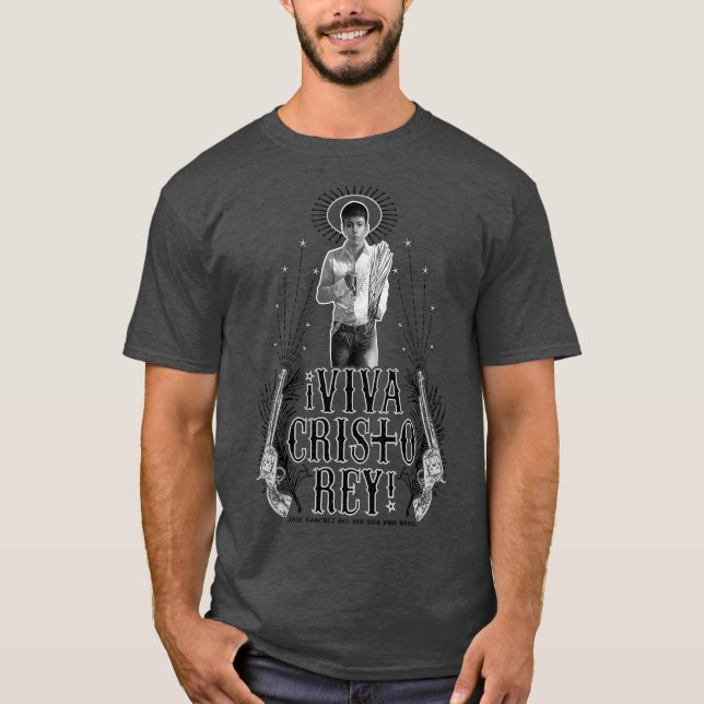 Länge leve Kristus Kung T Shirt (Framsida)