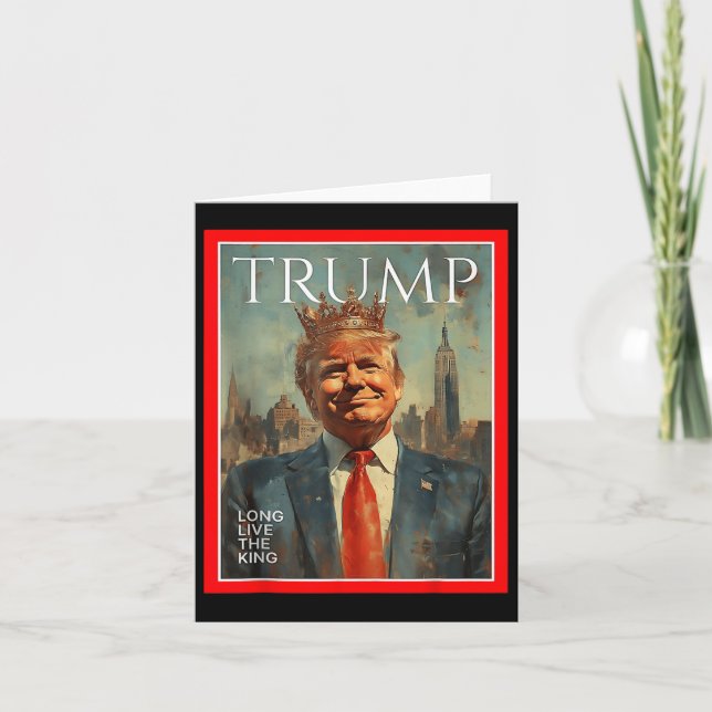 Länge leve Kung-trumpen Kort (Framsida)