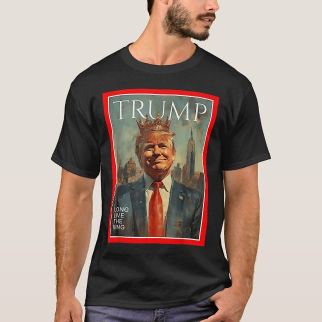 Länge leve Kung-trumpen T Shirt (Framsida)