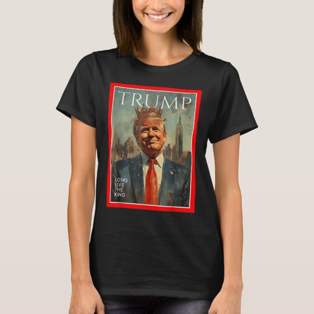 Länge leve Kung-trumpen T Shirt (Framsida)