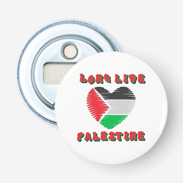 Länge leve Palestina Flasköppnare (Framsidan)