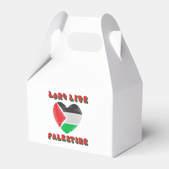 Länge leve Palestina Presentaskar (Framsidan Sidan)