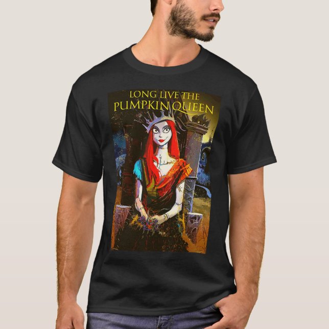 Länge leve pumkindrottningen t shirt (Framsida)