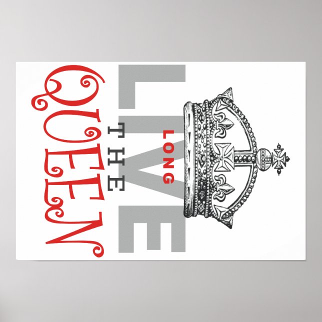 Länge leve QUEEN! Poster (Framsidan)