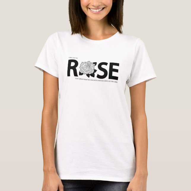 Länge leve rosen t shirt (Framsida)