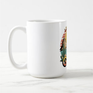 Länge Leve Tjejerna – Retro Feministisk Empowermen Kaffemugg