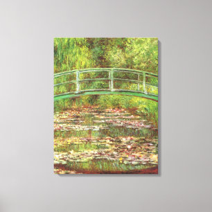 Länge över sjödammen ro av Claude Monet Canvastryck