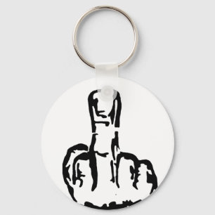 Långfinger Nyckelring