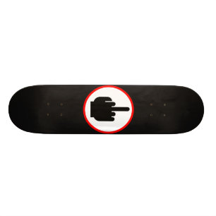 Långfinger Skateboard Bräda 19,5 Cm
