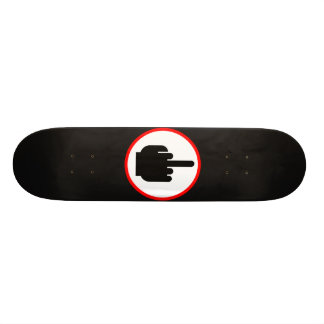 Långfinger Skateboard Bräda 19,5 Cm