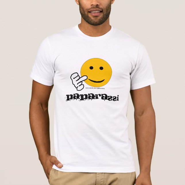 LångfingerPaparazziT-tröja Tee Shirt (Framsida)