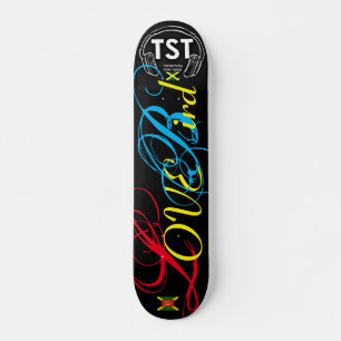 LÅNGFJÄRRSKATOR, 7-¾-tums Dekar Mini Skateboard Bräda 18,5 Cm
