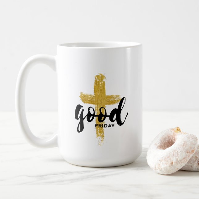 Långfredag | Faith Classic Mug #15 Kaffemugg (Med munk)