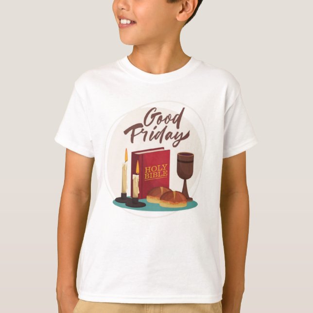 Långfredags-POD-designs som förvandlar känslor til T Shirt (Framsida)
