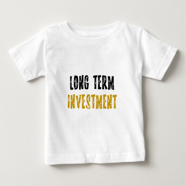 Långfristiga investeringar tee shirt (Framsida)