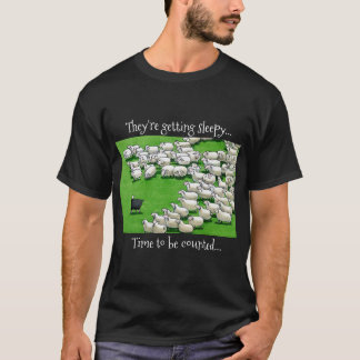 Långglödlampa: Räkna får T Shirt