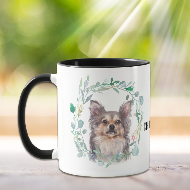 Långhårig Chihuahua Wandan Coffe Mugg (Skapare uppladdad)