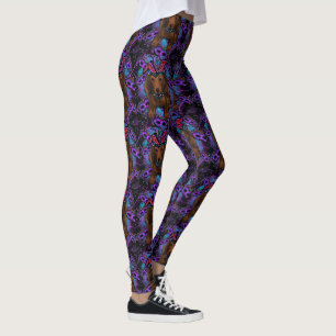 LÅNGHÅRIG RÖD DOXIE LEGGINGS