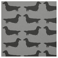 Långhåriga Dachshund Silhuetter Wienerhundar