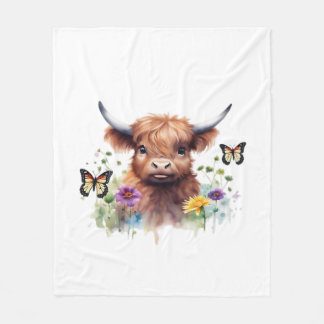 Långhögland Baby Cow Classic T-Shirt Fleecefilt