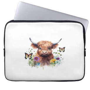 Långhögland Baby Cow Classic T-Shirt Laptop Fodral