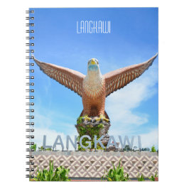 Langkawi Eagle Landmark Malaysia Travel Photograph Anteckningsbok