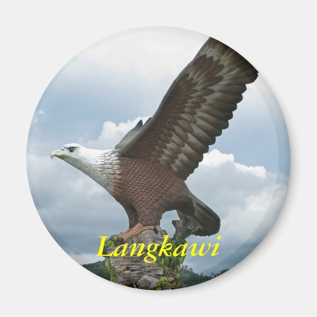 Langkawi Eagle Magnet (Framsidan)