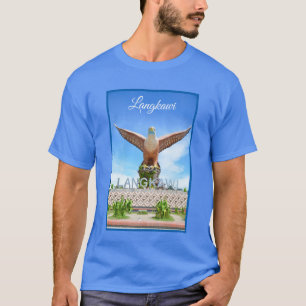 Langkawi Eagle Statue Malaysia Vacation Souvenir T Shirt