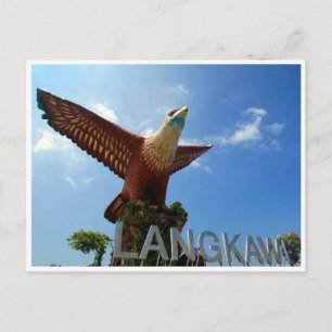 langkawi-örnkvadrat vykort