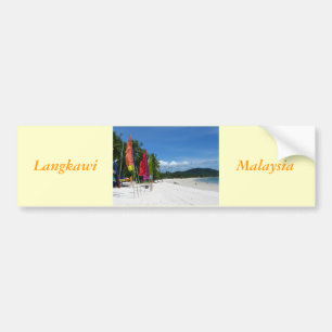 Langkawi stränder bildekal
