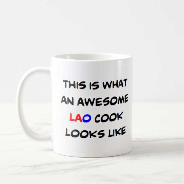Långkock, fantastisk kaffemugg (Vänster)