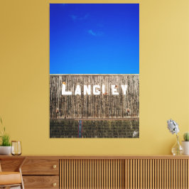 Langley Downtown #2 Canvastryck