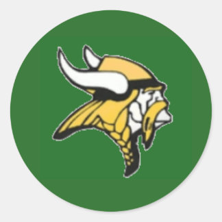 Langley kickSaxon Runt Klistermärke