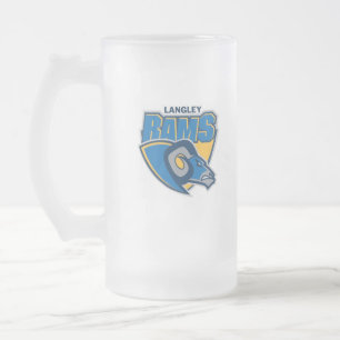 Langley rammar exponeringsglas frostat ölglas