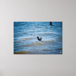 Langley vattenfront #4 canvastryck